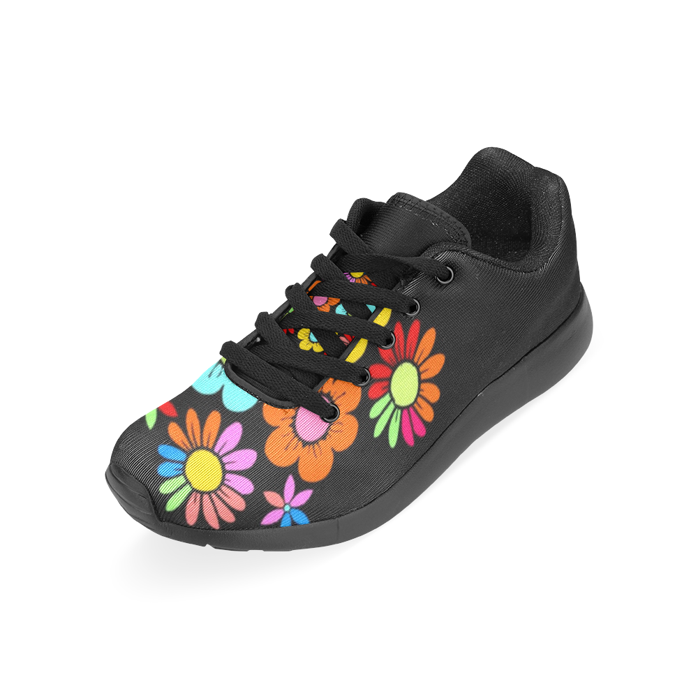 Flower of Love by Popart Lover Men’s Running Shoes (Model 020)