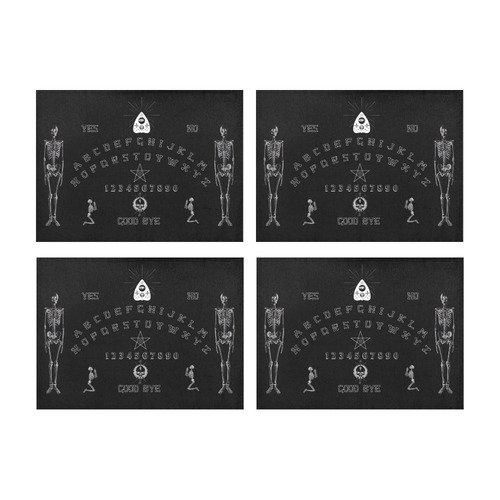 Gothic Ouija Witchboard Placemat 14’’ x 19’’ (Set of 4)