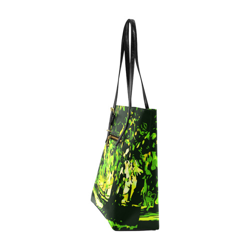Forest Park Trees Abstract Landscape Euramerican Tote Bag/Small (Model 1655)