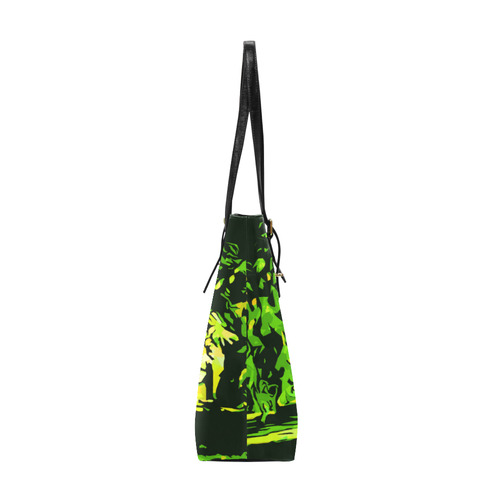 Forest Park Trees Abstract Landscape Euramerican Tote Bag/Small (Model 1655)