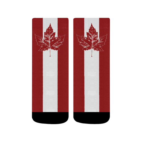 Cool Canada Souvenir Socks Quarter Socks