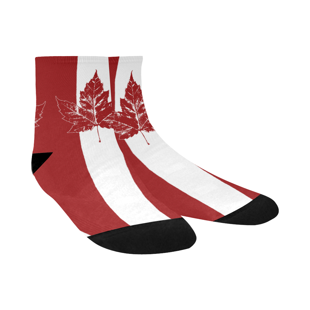 Cool Canada Souvenir Socks Quarter Socks