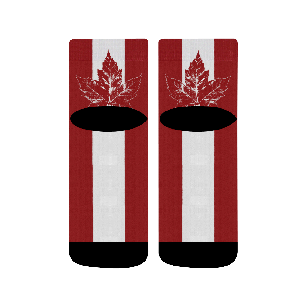 Cool Canada Souvenir Socks Quarter Socks