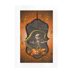 Halloween, funny mummy Art Print 19‘’x28‘’