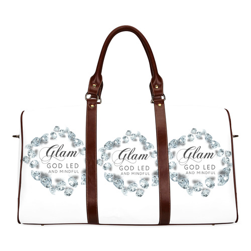 Glam bag  right Waterproof Travel Bag/Large (Model 1639)