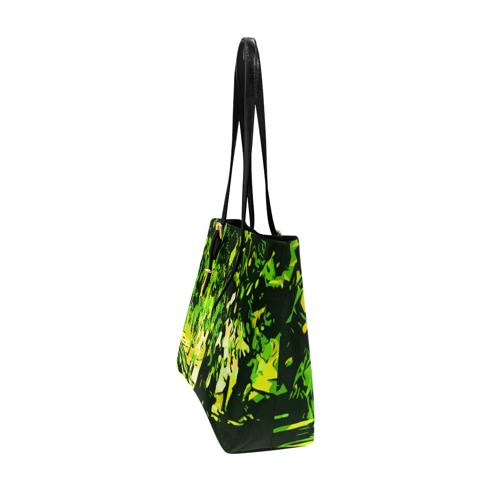 Forest Park Trees Abstract Landscape Euramerican Tote Bag/Large (Model 1656)