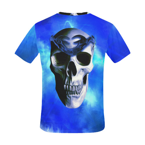 Ice King skull All Over Print T-Shirt for Men (USA Size) (Model T40)
