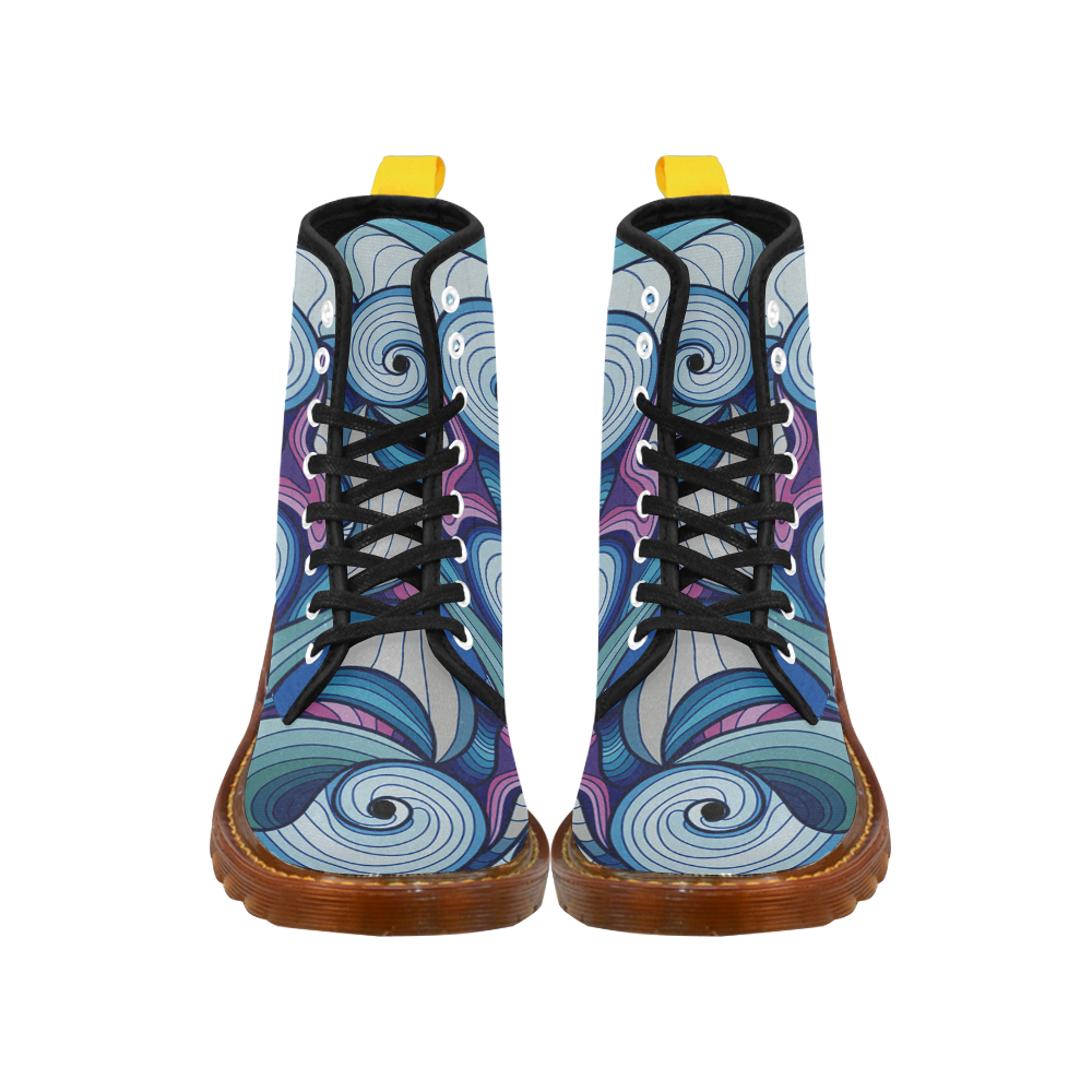 abstract baby dolphin L Martin Boots For Women Model 1203H