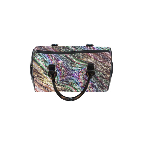 crumpled foil 17 Abstract by JamColors Boston Handbag (Model 1621)