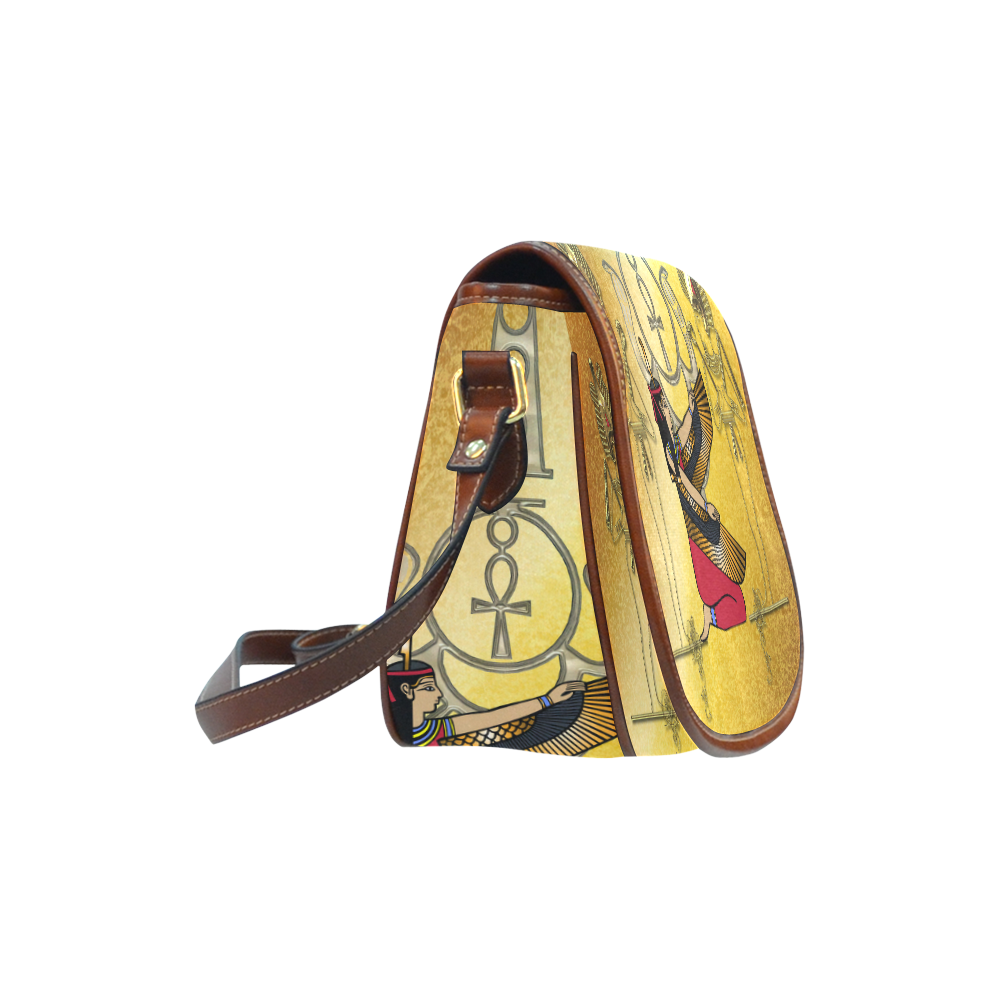 Isis, egyptian god Saddle Bag/Small (Model 1649) Full Customization