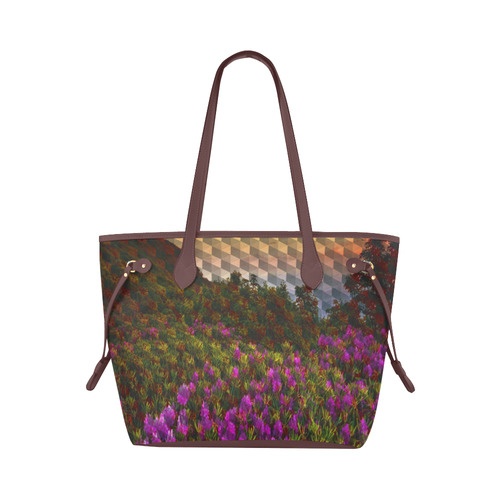 0a33 Clover Canvas Tote Bag (Model 1661)