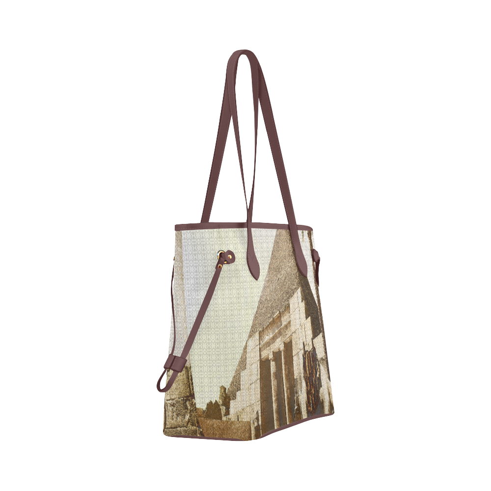 0a19 Clover Canvas Tote Bag (Model 1661)