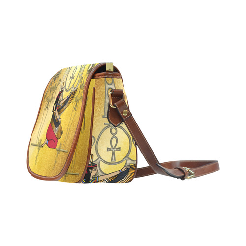 Isis, egyptian god Saddle Bag/Small (Model 1649) Full Customization