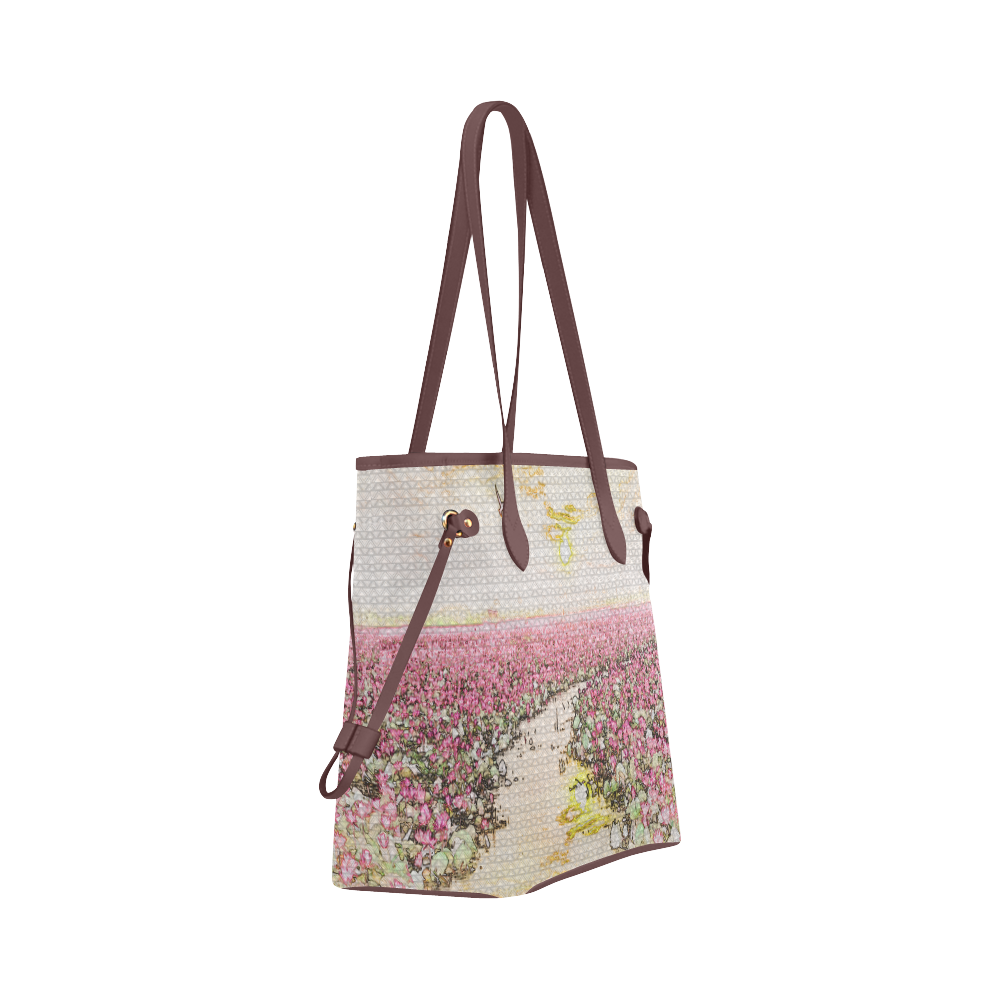 0a1-1 Clover Canvas Tote Bag (Model 1661)