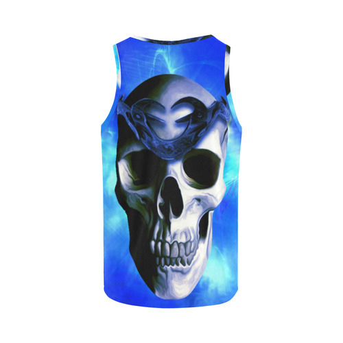 Ice King skull All Over Print Tank Top for Women (Model T43)