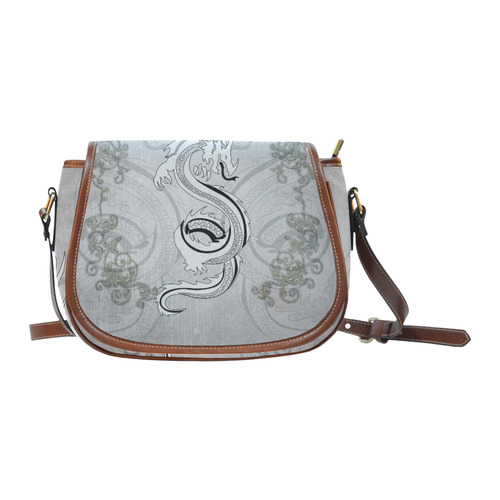 Chinese dragon, Saddle Bag/Small (Model 1649) Full Customization