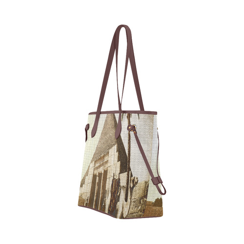 0a19 Clover Canvas Tote Bag (Model 1661)