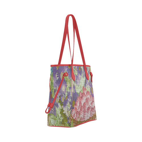 0a15 Clover Canvas Tote Bag (Model 1661)