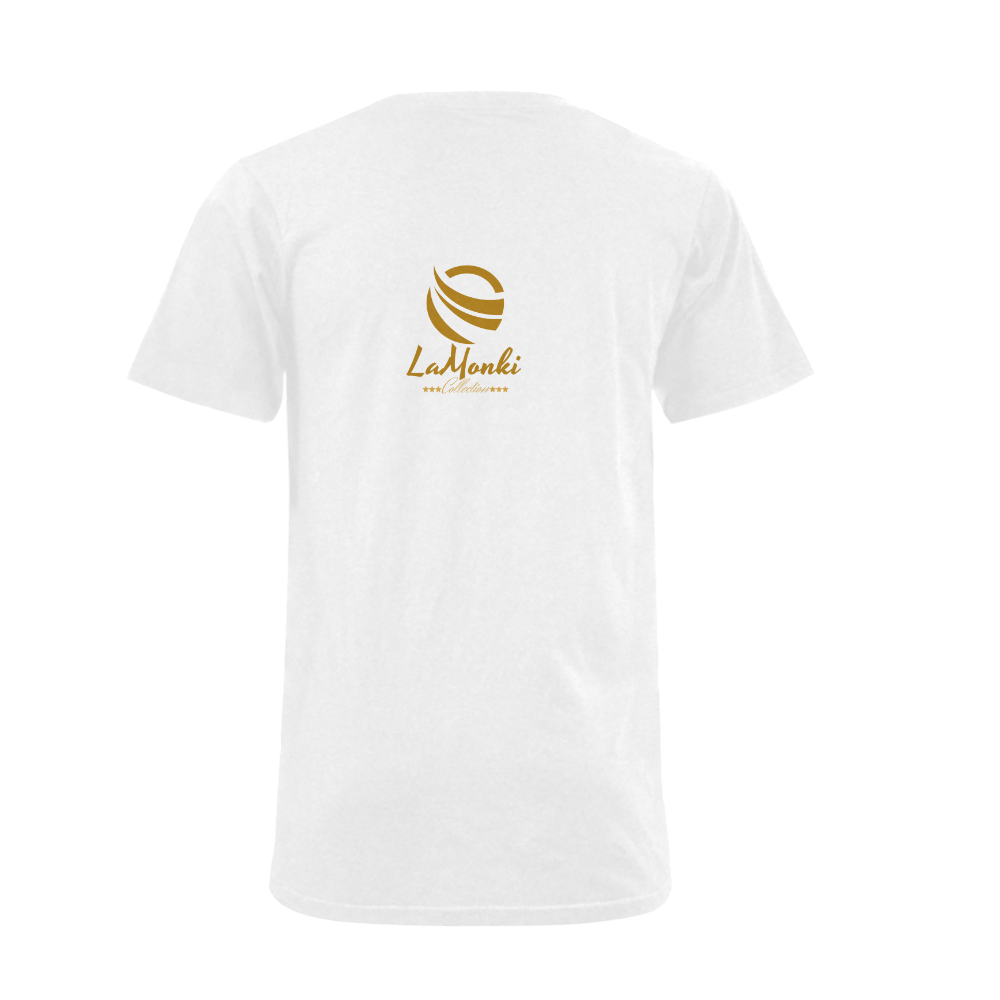 LaMonki "Its On 2" Men's V-Neck T-shirt (USA Size) (Model T10)