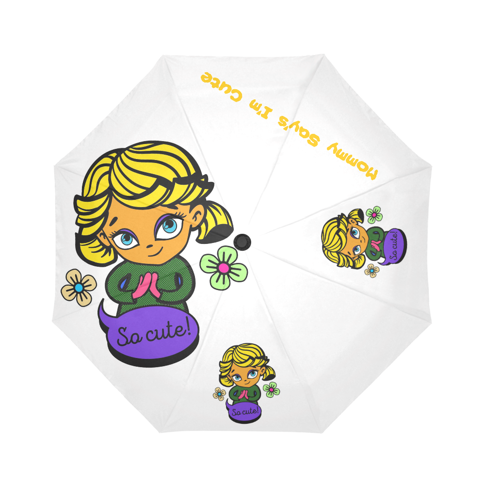 Cutie W Auto-Foldable Umbrella (Model U04)