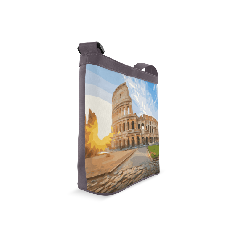 Rome Coliseum At Sunset Crossbody Bags (Model 1613)