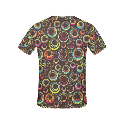 rubber bands All Over Print T-Shirt for Women (USA Size) (Model T40)