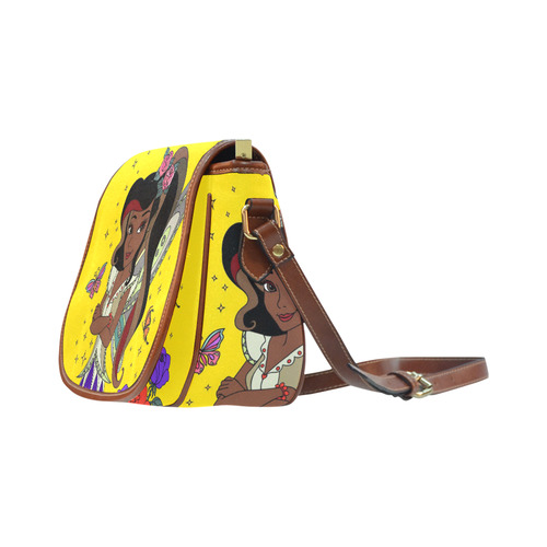 Jasmine Saddle Bag/Small (Model 1649) Full Customization