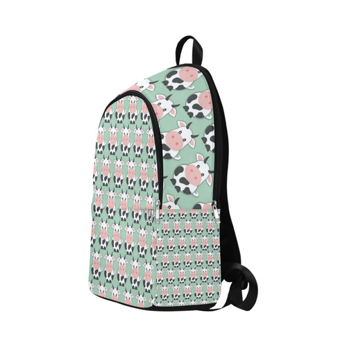Cute Cow Pattern Fabric Backpack for Adult (Model 1659)