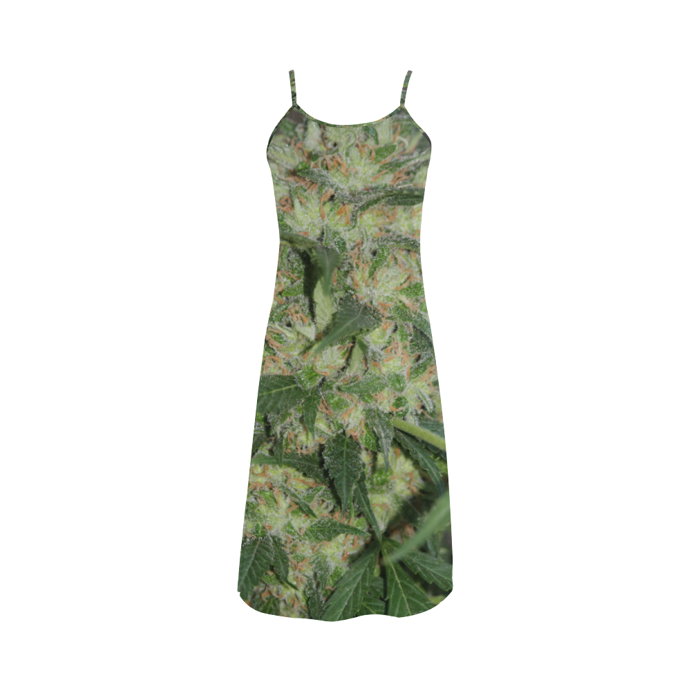 Green Crack Alcestis Slip Dress (Model D05)