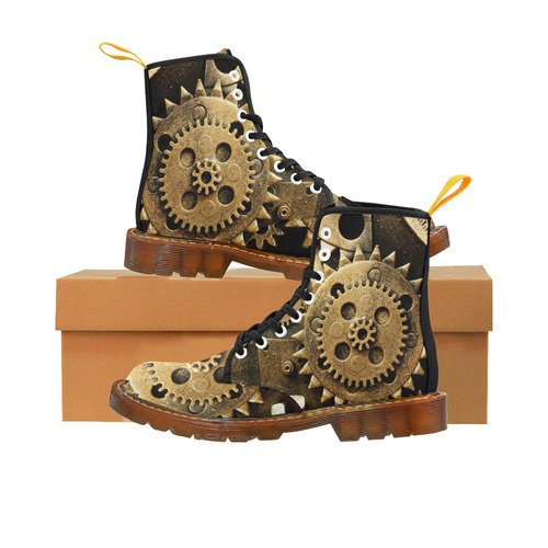 steampunk Martin Boots For Men Model 1203H