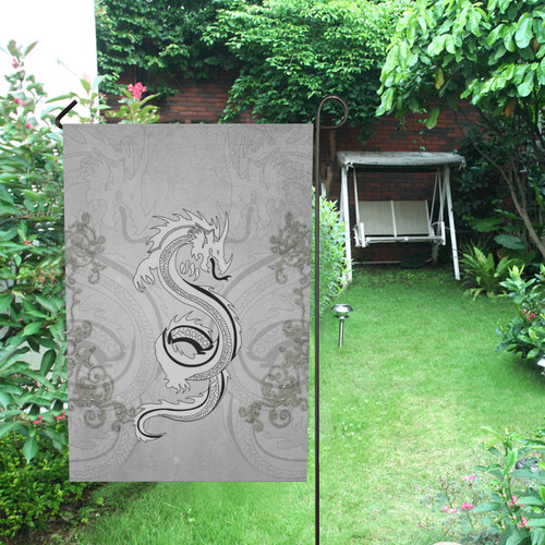 Chinese dragon, Garden Flag 28''x40'' （Without Flagpole）