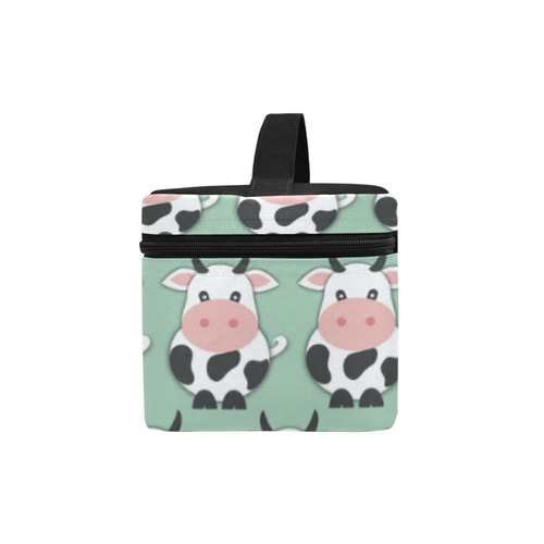 Cute Cow Pattern Cosmetic Bag/Large (Model 1658)