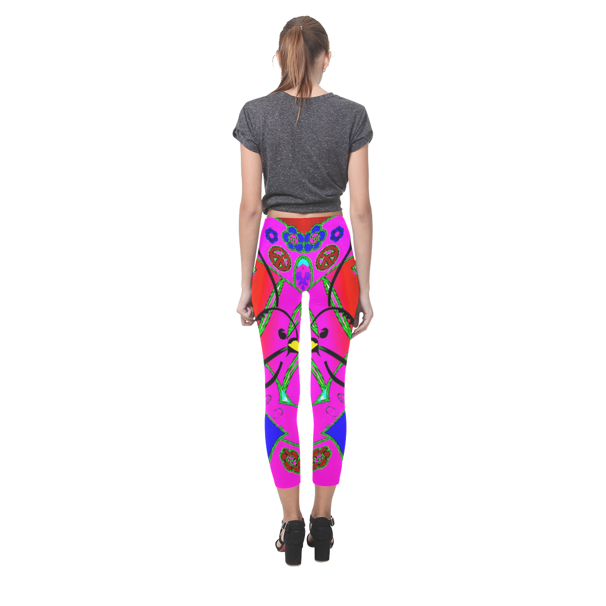 From the "With Love" Fashion Collection Capri Legging (Model L02)