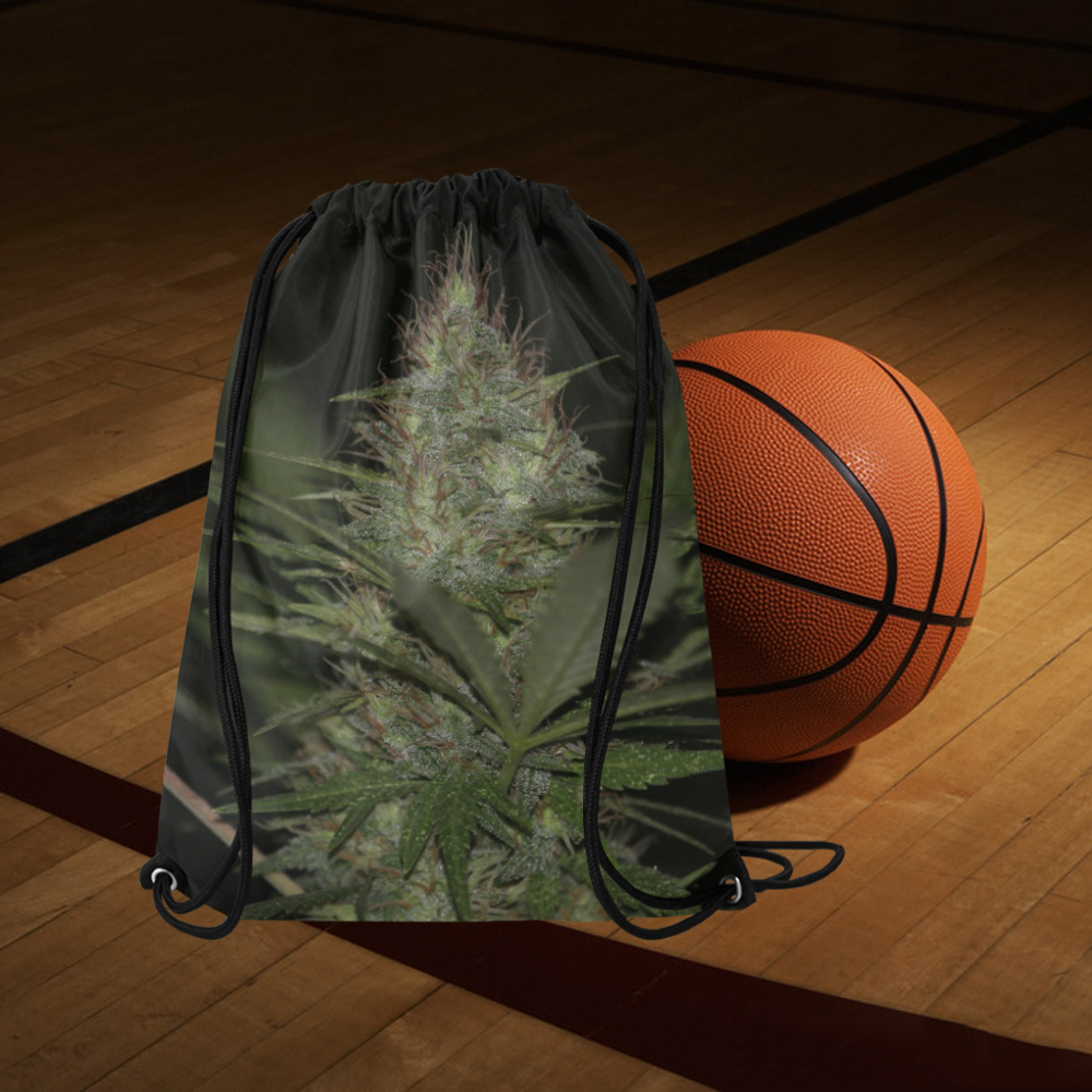 Sour Diesel Medium Drawstring Bag Model 1604 (Twin Sides) 13.8"(W) * 18.1"(H)