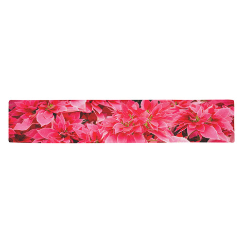 Poinsettias Table Runner 14x72 inch