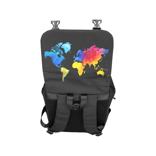 World Map 1 Casual Shoulders Backpack (Model 1623)