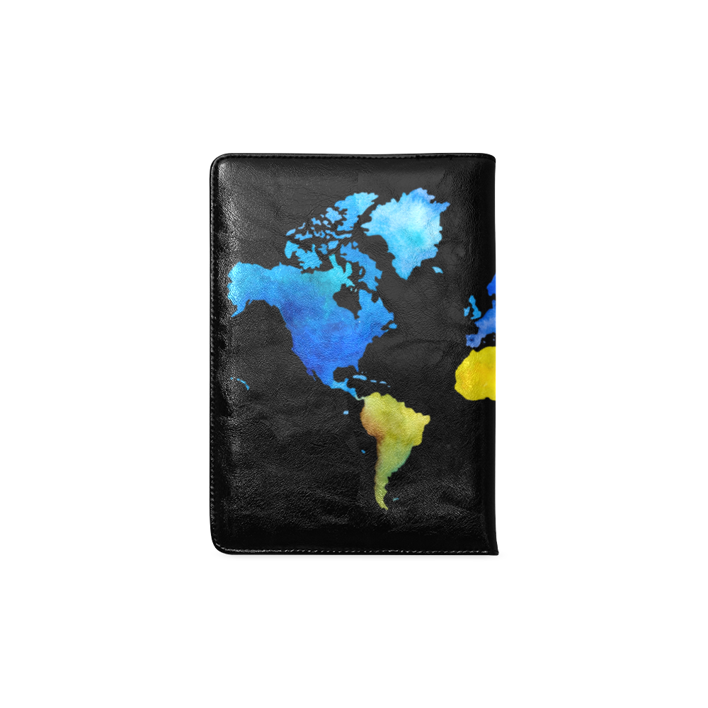 World Map 1 Custom NoteBook A5
