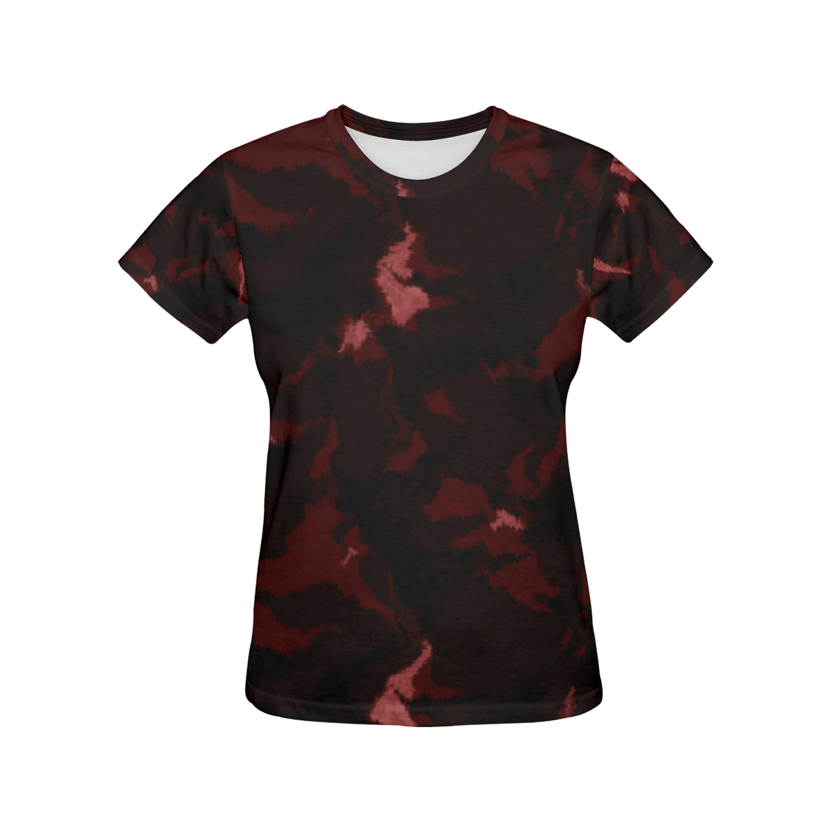Army All Over Print T-Shirt for Women (USA Size) (Model T40)