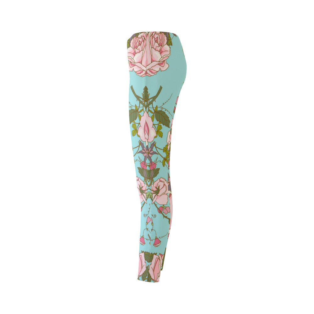 Floral Cassandra Women's Leggings (Model L01)