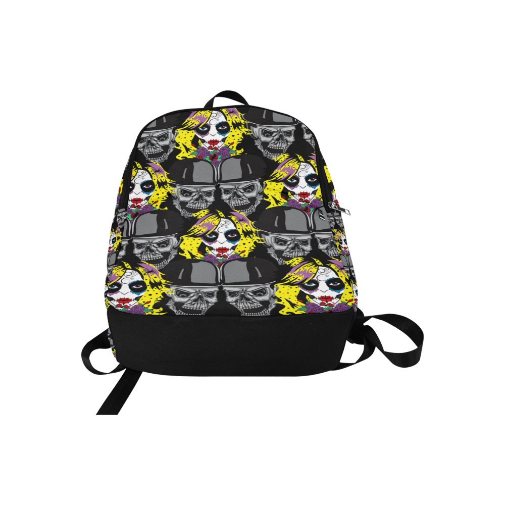 Miss Gothica Sugarskull Fabric Backpack for Adult (Model 1659)