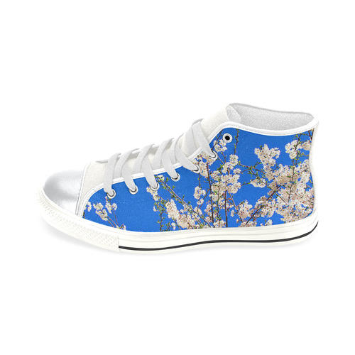 Full Bloom Collection High Top Canvas Shoes for Kid (Model 017)