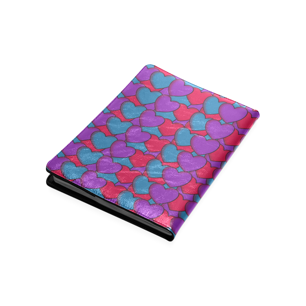 Love Hearts Custom NoteBook B5