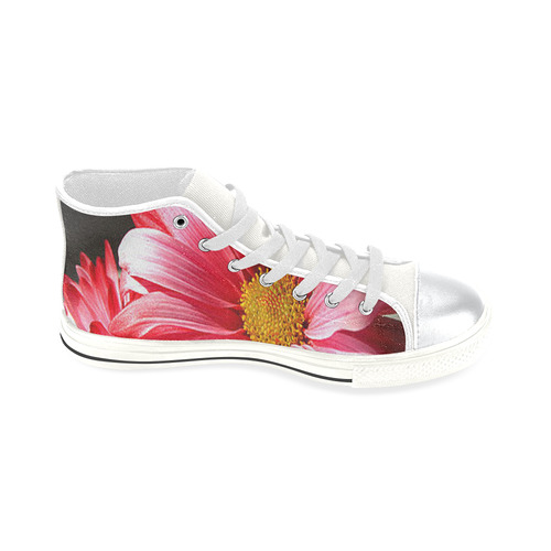 Chrysanthemum Collection High Top Canvas Shoes for Kid (Model 017)