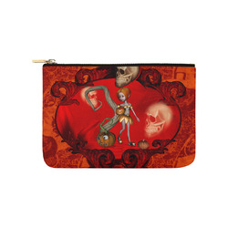 Halloween, pumpkin Carry-All Pouch 9.5''x6''