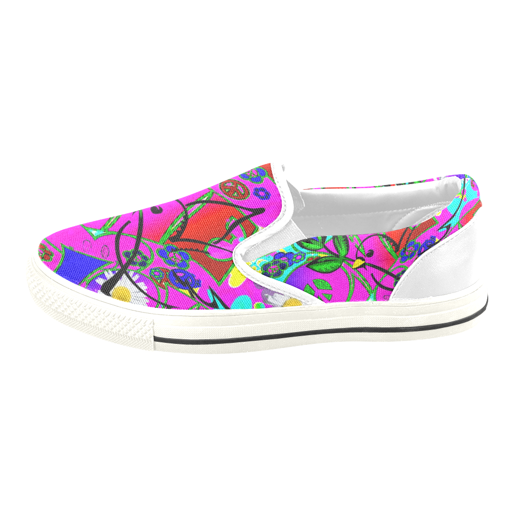 "With Love" Collection Slip-on Canvas Shoes for Kid (Model 019)