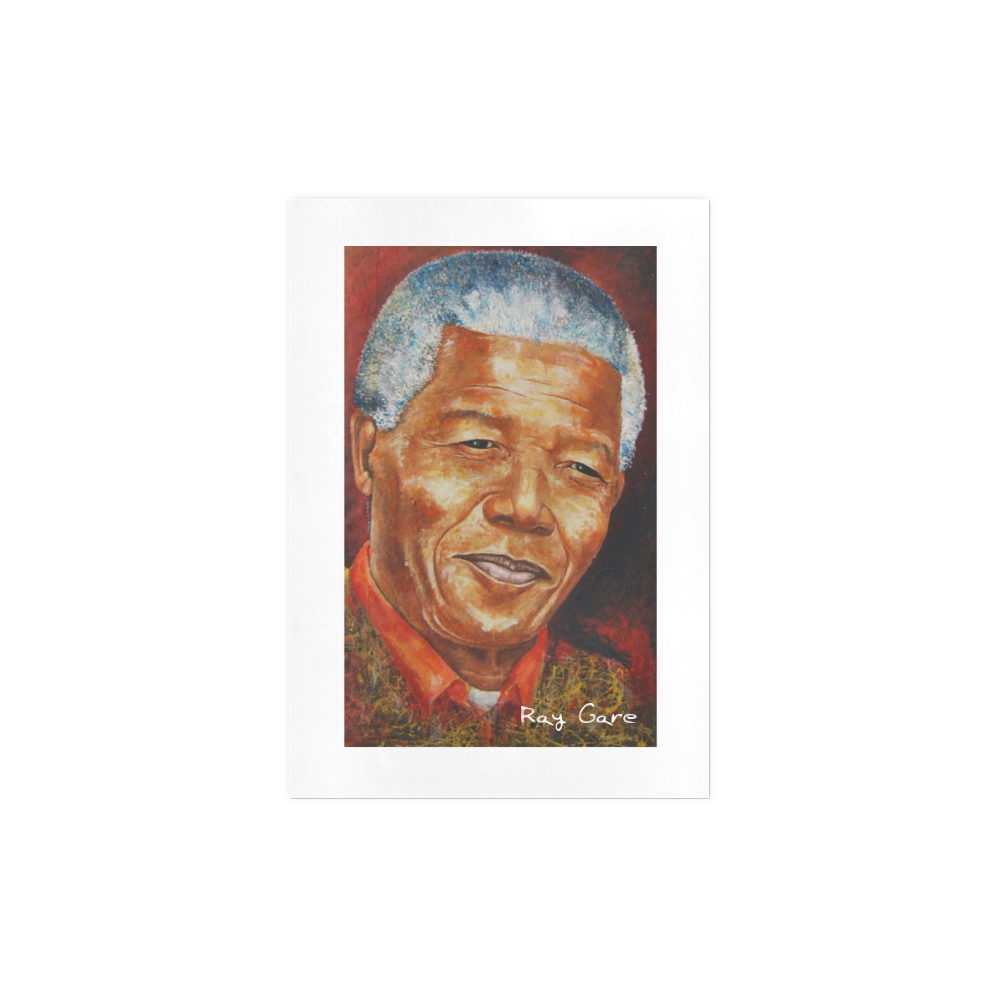 Mandela by Ray Gare Art Print 7‘’x10‘’