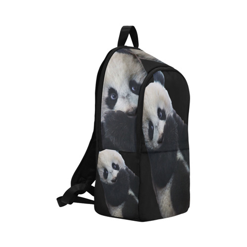 Baby Panda Fabric Backpack for Adult (Model 1659)