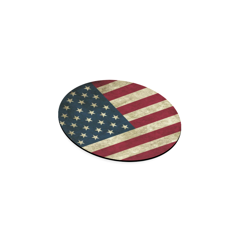 US Flag Round Coaster