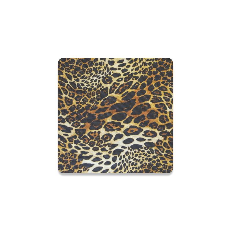 leopard Square Coaster
