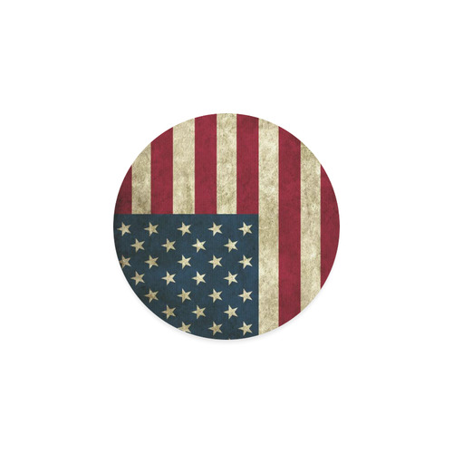 US Flag Round Coaster